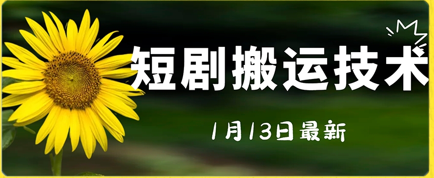 最新短剧搬运技术，电脑手机都可以操作，不限制机型-飓风网创资源站