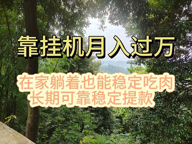 （11144期）挂机掘金，日入1000+，躺着也能吃肉，适合宝爸宝妈学生党工作室，电脑…-飓风网创资源站