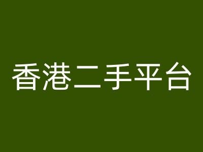 香港二手平台vintans电商，跨境电商教程-飓风网创资源站