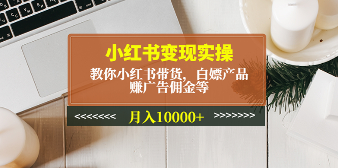 （4780期）小红书变现实操：教你小红书带货，白嫖产品，赚广告佣金等，月入10000+-有道网创