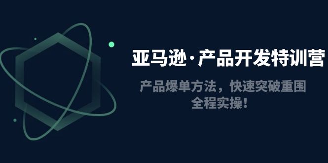 （4882期）亚马逊·产品开发特训营：产品爆单方法，快速突破重围，全程实操！-云网创