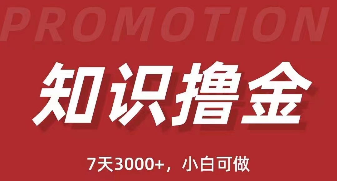 （5629期）抖音知识撸金项目：简单粗暴日入1000+执行力强当天见收益(教程+资料)-八一网创分享