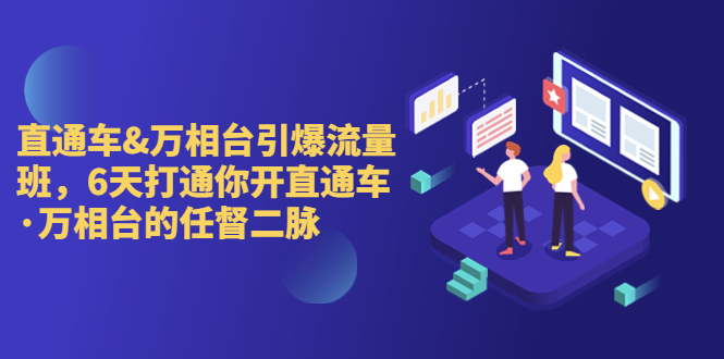 （6757期）直通车+万相台引爆流量班，6天打通你开直通车·万相台的任督 二脉-我要项目网