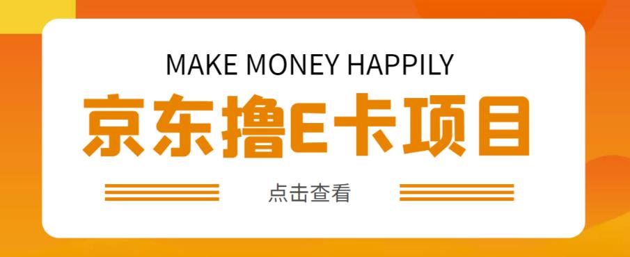 外卖收费298的50元撸京东100E卡项目，一张赚50，多号多撸【详细操作教程】-随风网创