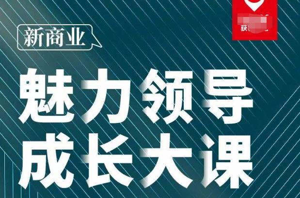 张琦·新商业魅力领导成长大课2023新版，高效管理必修课（30节）-休闲网赚three