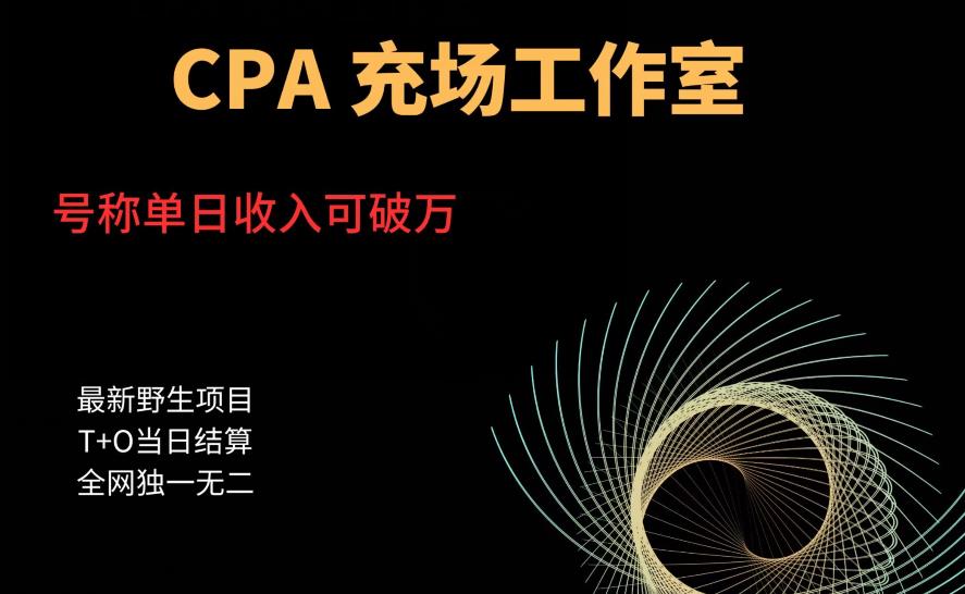 cpa充场工作室，号称单日收入10000+（揭秘）-我要项目网