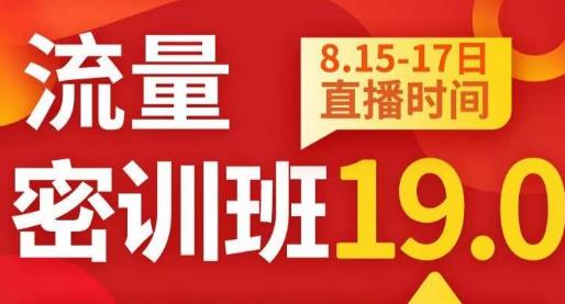 秋秋线上流量密训班19.0，打通流量关卡，线上也能实战流量破局 - 当动网创