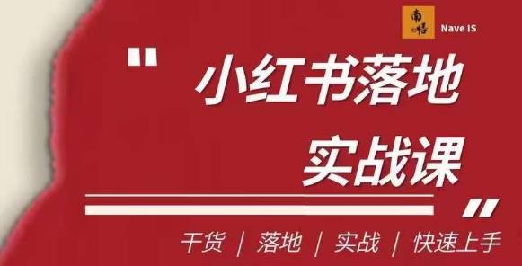 南悟·小红书医疗流量落地实战课，干货/落地/实战/快速上手-星云网创